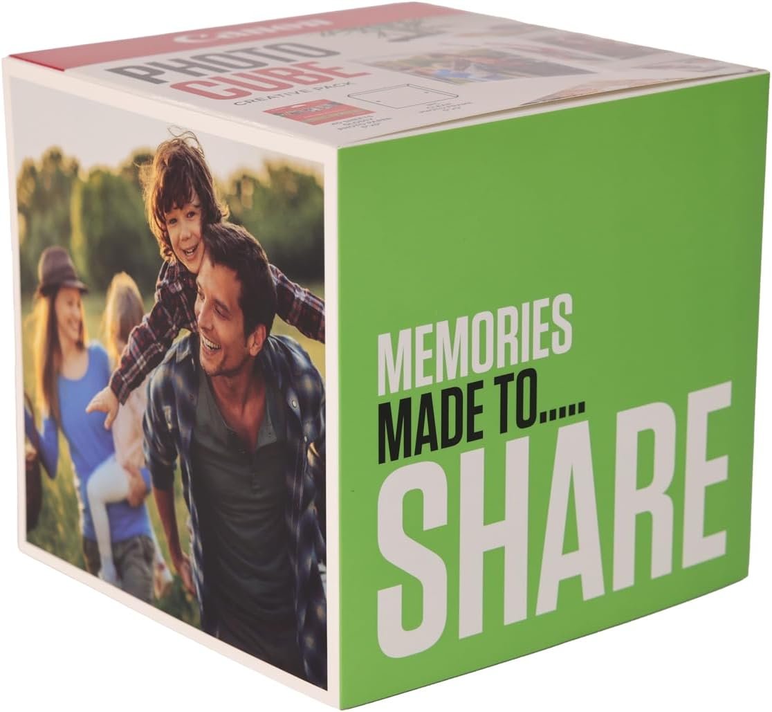 CNN0866ST0010-1.jpg Canon Photo Cube PP-201 5x5. Green - Image 1